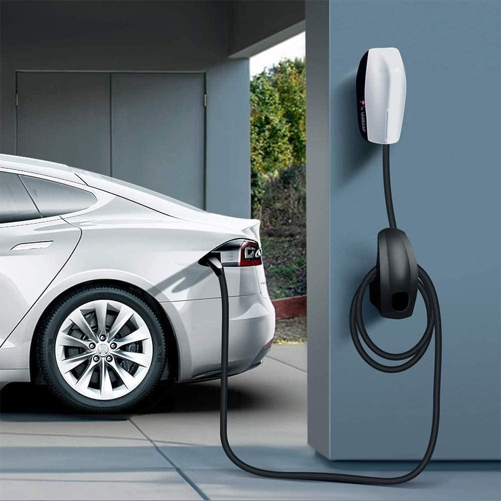ShowEv Type 2 EV Laadkabel Houder - Muurbevestiging - Zwart
