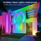 LED Neon Slinger 15m RGB Outdoor IP65 Waterdicht - App & Afstandsbediening