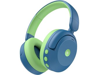 Kinder Koptelefoon Blauw - 60u Speeltijd, Ruisonderdrukking, Bluetooth 5.4 (33% Korting)