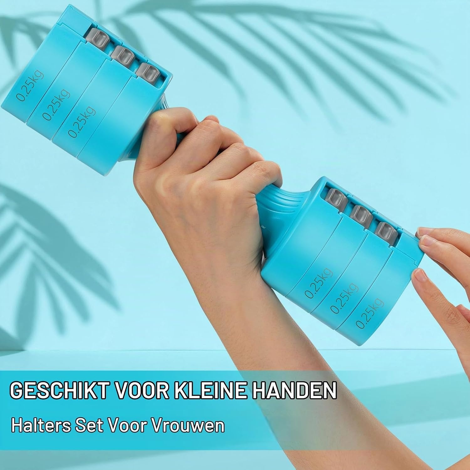 Verstelbare Halterset 2-5 kg met 32% Korting - Compact Fitness
