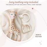Beige Limited Edition Baby Cadeauset met Vanilla Bijtring (31% Korting)