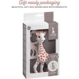 Beige Limited Edition Baby Cadeauset met Vanilla Bijtring (31% Korting)