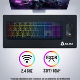 Gaming Toetsenbord Zwart QWERTZ DE RGB, 28% Korting