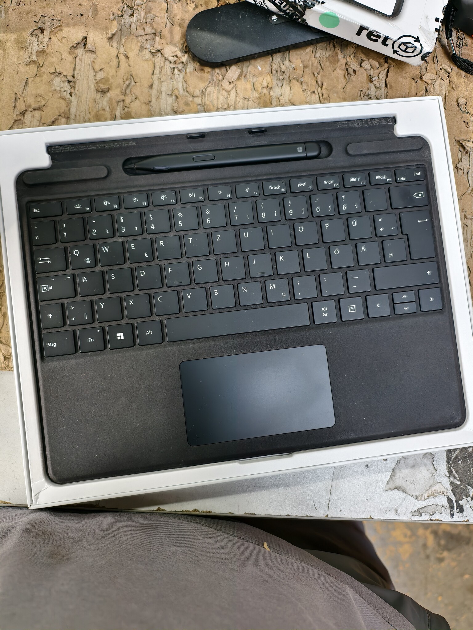 Surface Pro Toetsenbordhoes & Slim Pen 2 Zwart - 59% Korting