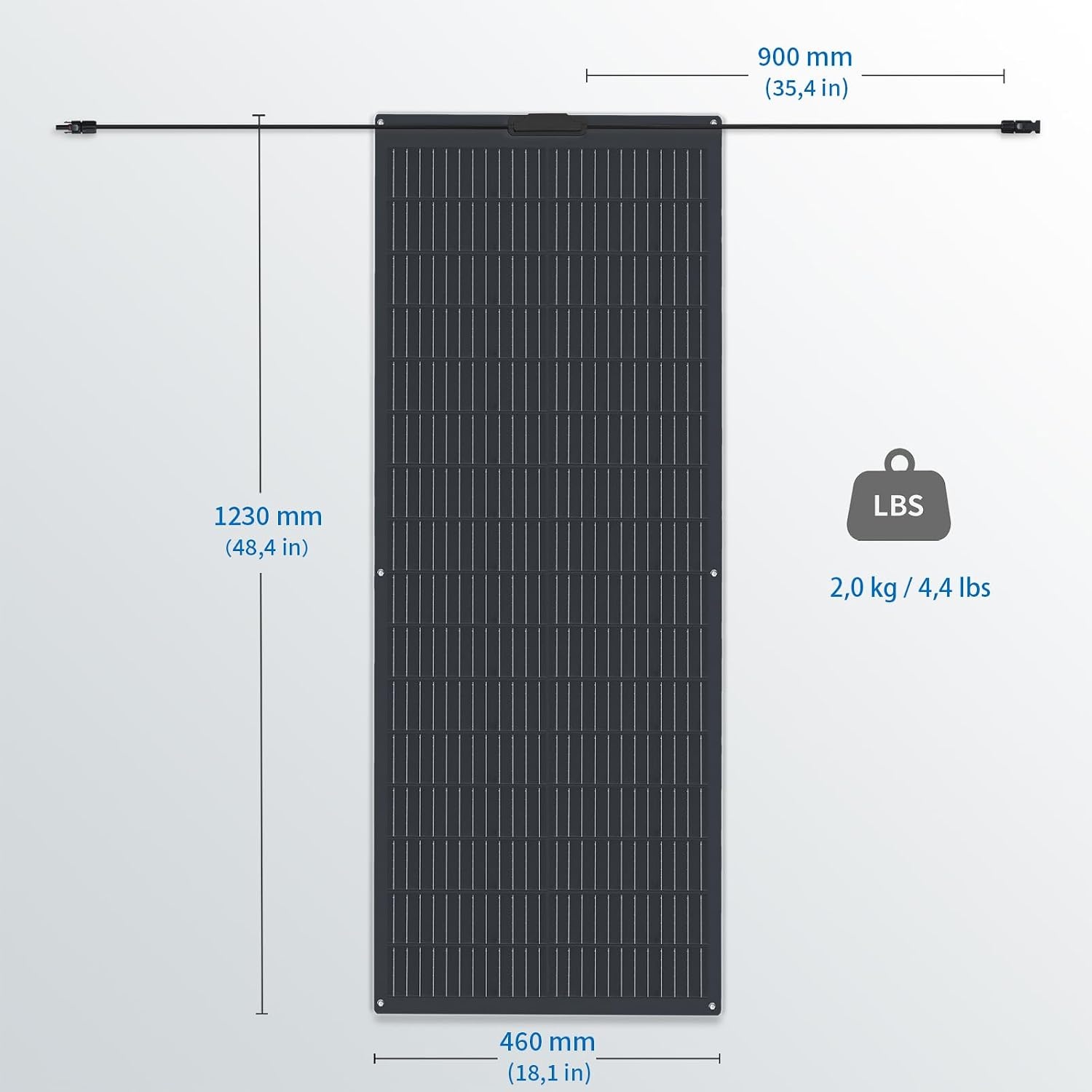 Flexibel Zonnepaneel 200W - 34% Korting | Camper, Boot, Dak
