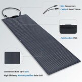 Flexibel Zonnepaneel 200W - 34% Korting | Camper, Boot, Dak