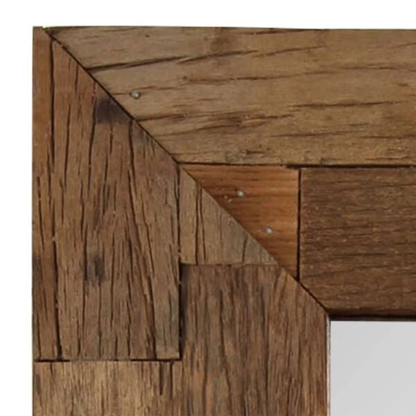 Spiegel Massief Gerecycled Hout 50x80 cm - 29% Korting