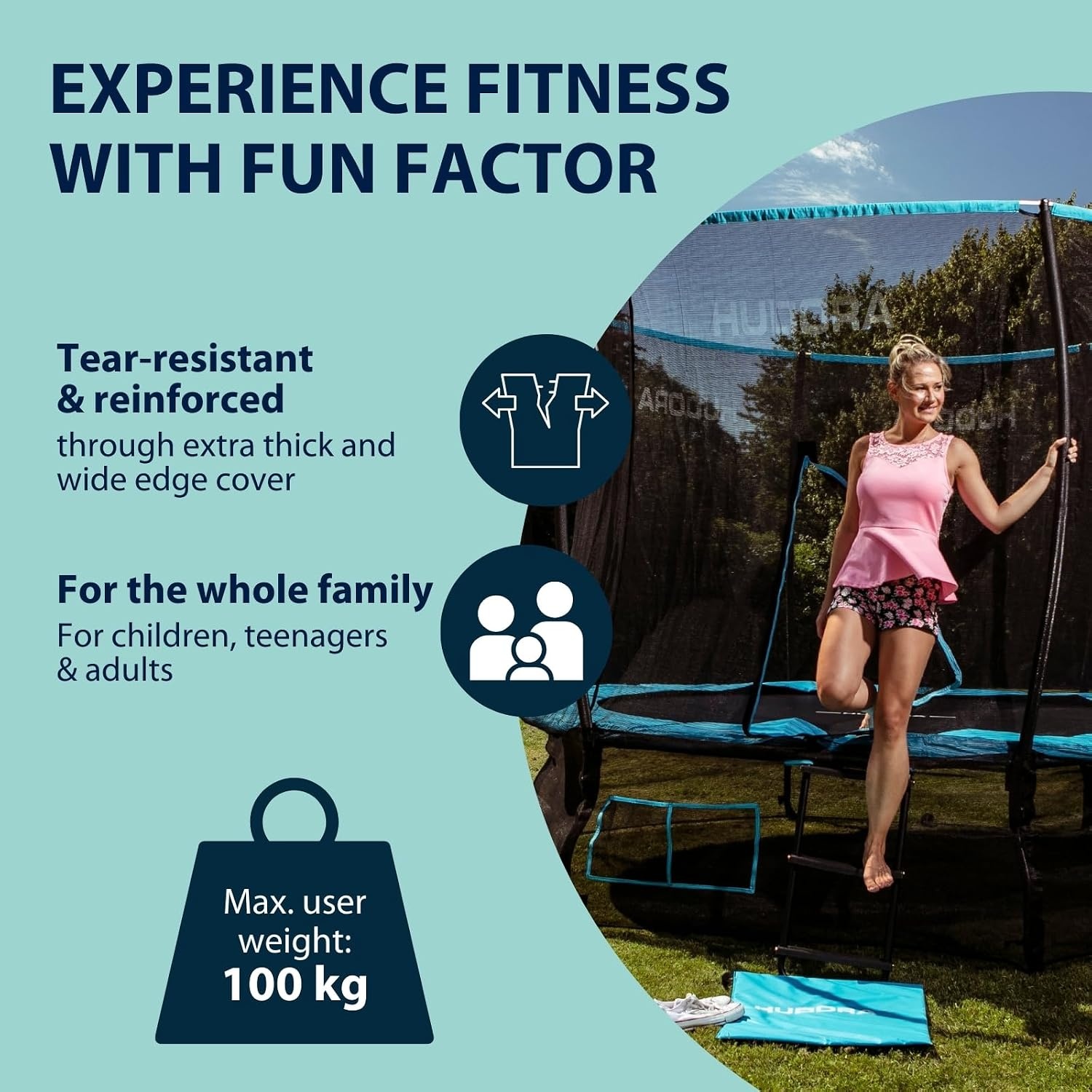 Tuintrampoline 300 cm met Veiligheidsnet - 30% Korting