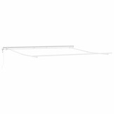 Markies Handmatig Wit 4x3.5m Metaal - 35% Korting