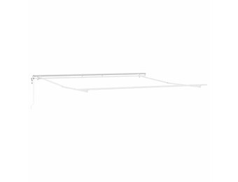 Markies Handmatig Wit 4x3.5m Metaal - 35% Korting