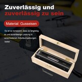 Precisie-waterpas 200mm Gietijzer met Houten Koffer - 34% Korting!