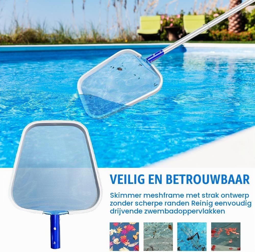 Zwembadschepnet met Fijnmazig Gaas - 30% Korting!
