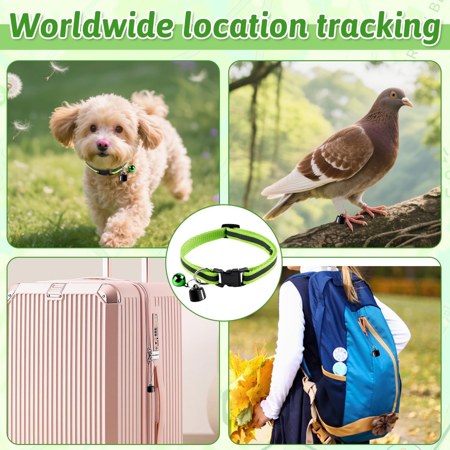 Mini GPS-tracker: vind huisdieren, tassen & sleutels | Geen abonnement