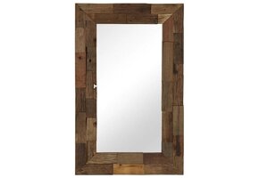 Spiegel 50x80 cm Massief Gerecycled Hout - 36% Korting