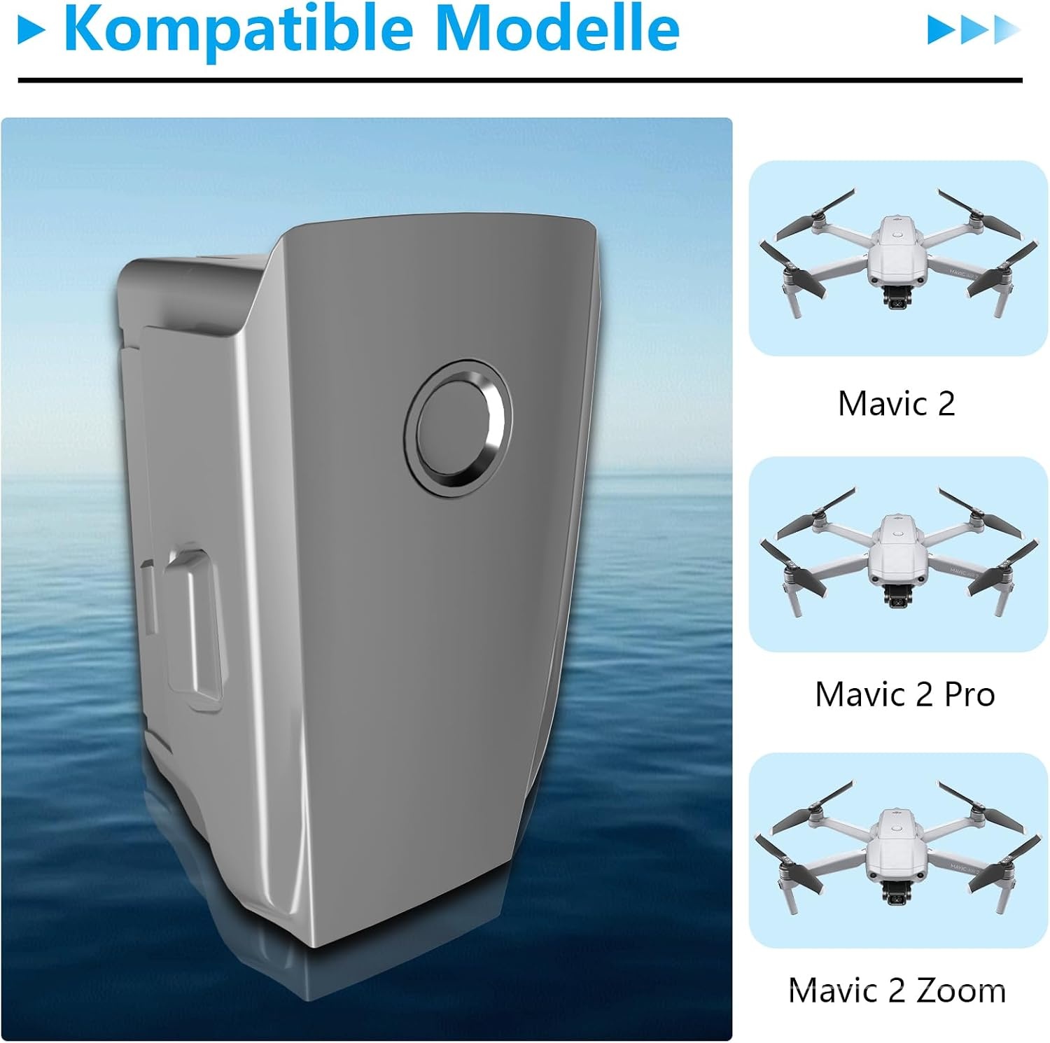 Intelligente Drone Accu Mavic 2 Pro/Zoom/Enterprise - 31 min vliegtijd, 34% korting!