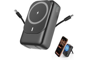 Magnetische Powerbank 26800mAh - 50% Korting!