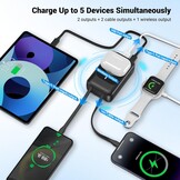 Magnetische Powerbank 26800mAh 22.5W PD Snel Laden - iPhone 12-18 (33% Korting)
