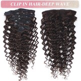Donkerbruine Clip-in Haarverlengingen Remy Mensenhaar | 50 cm | 120 g | 8 Stuks | Golvend