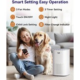 Luchtreiniger AP100 met HEPA filter - 33% korting!