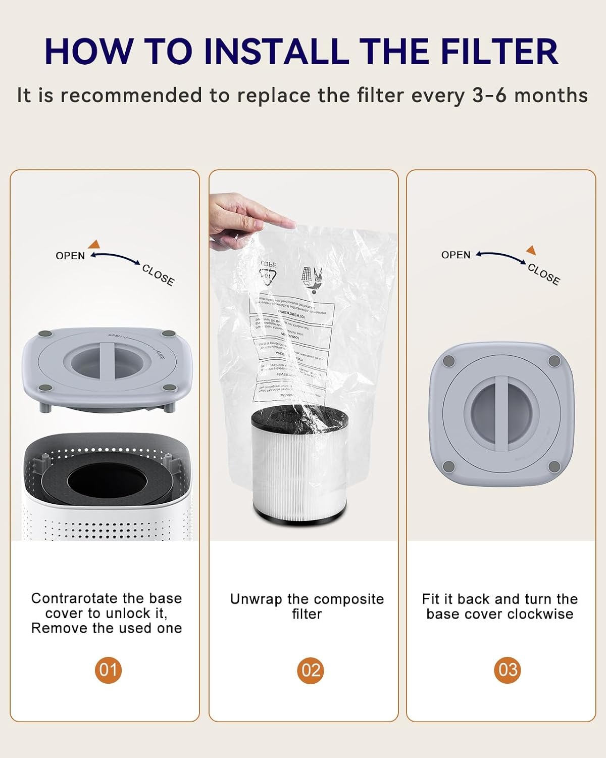 Luchtreiniger AP100 met HEPA filter - 33% korting!