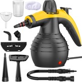 Handstoomreiniger 1050W met 9 accessoires - Chemischvrij - 32% Korting