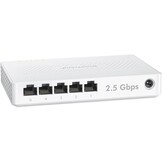 BrosTrend 5-poorts 2,5 GB-Switch voor Gameconsole, PC, NAS, enz Plug & Play