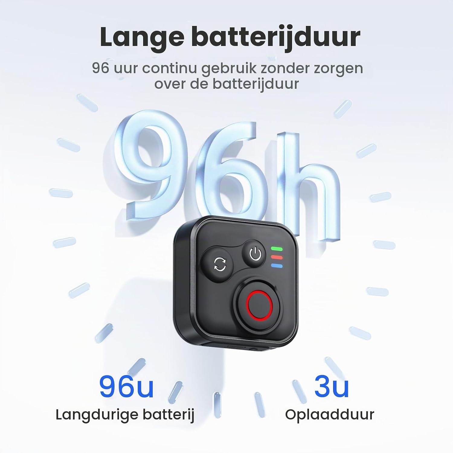 Bluetooth Afstandsbediening voor Insta360/GoPro - 50m Bereik - 32% Korting
