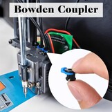 20x Bowdenbuiskoppeling Set: 10x Zwart & 10x Blauw voor 4mm PTFE Slang | 48% Korting