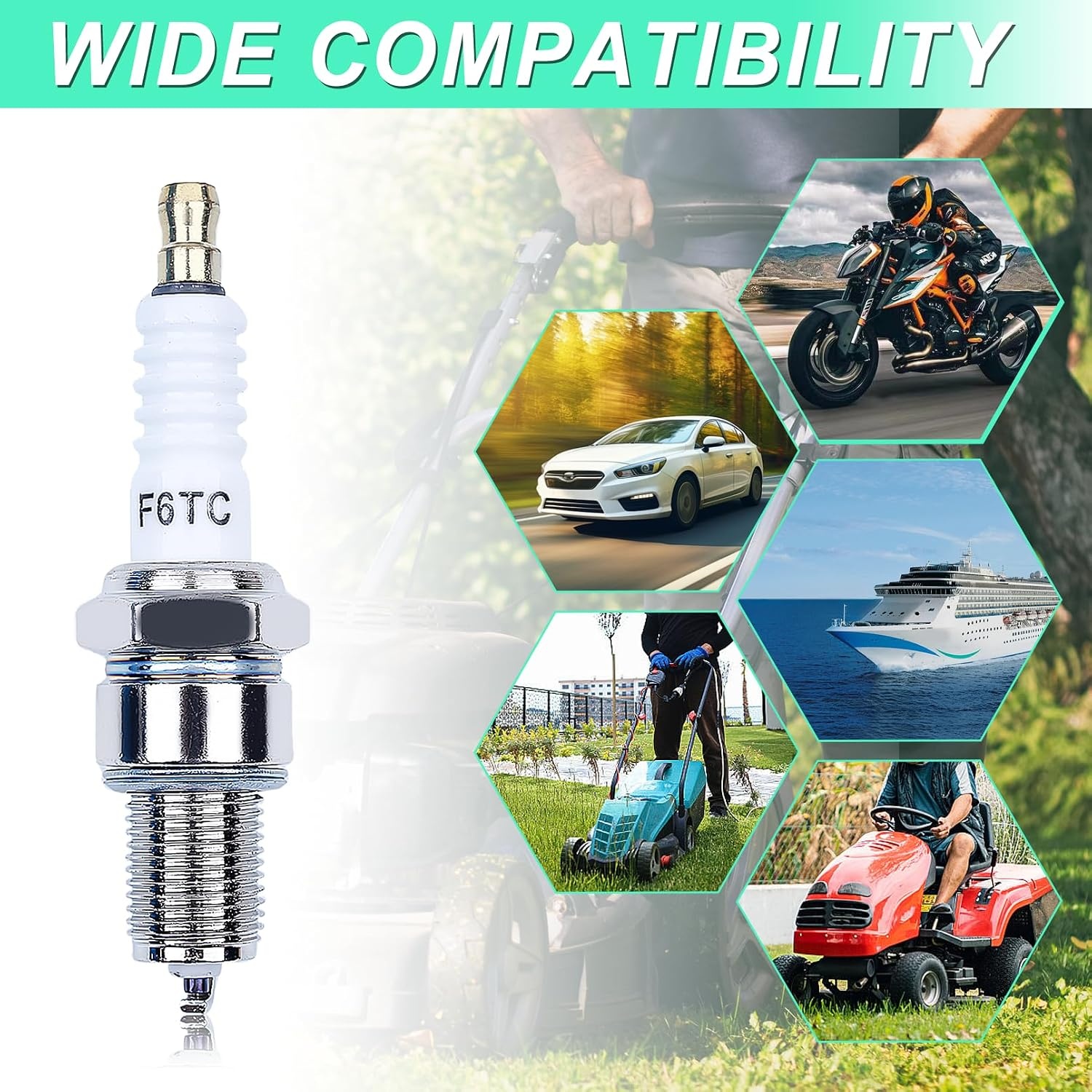 Bougie F6TC voor Honda GX Motoren met 48% Korting