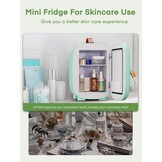 Groene Minikoelkast 5L voor Moedermelk & Cosmetica - 33% Korting