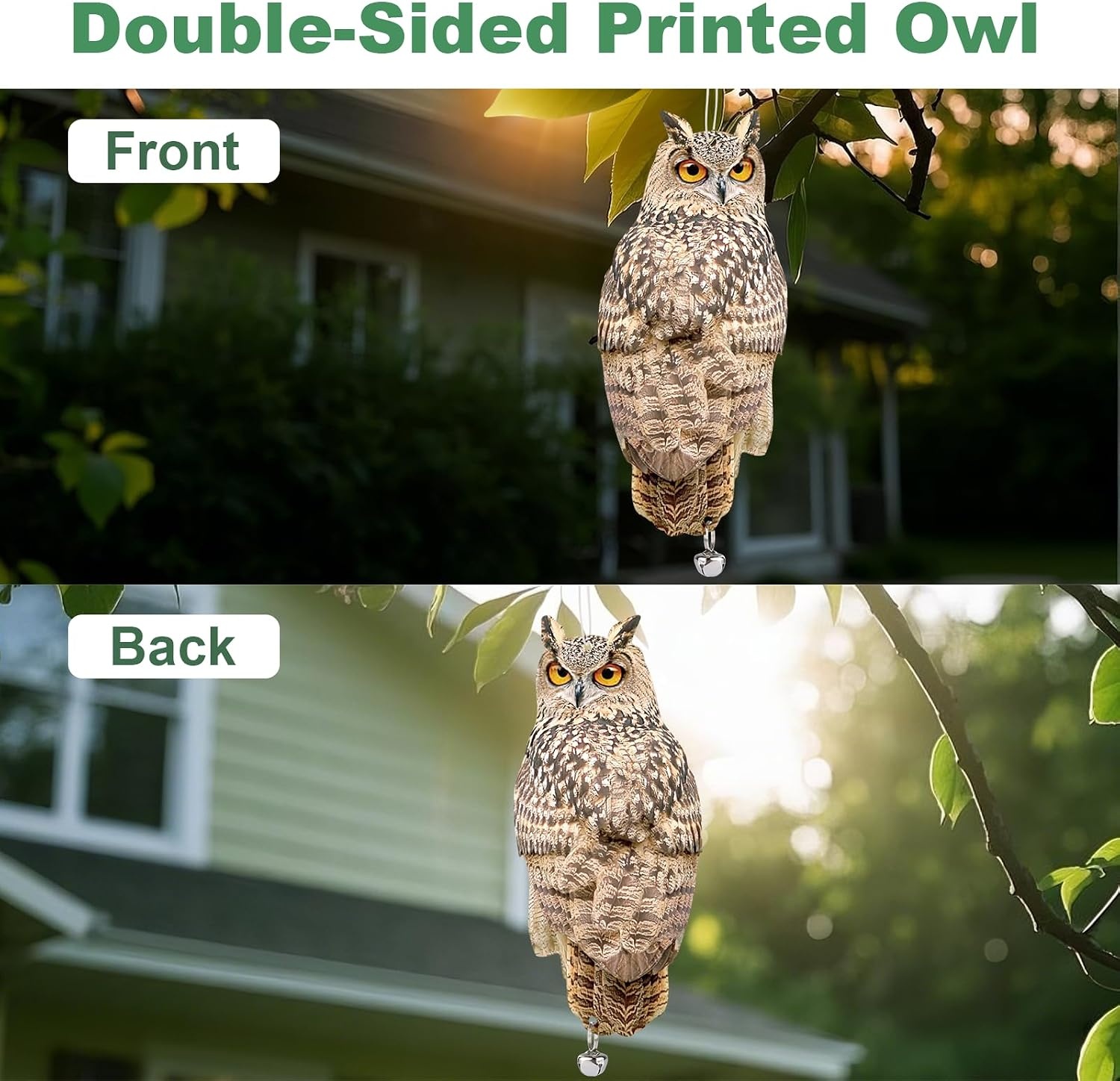 Vogelschrikker Uil Set (4 stuks) - 44% Korting