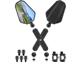 Motorzijspiegel Set Universeel Inklapbaar E-Gekeurd 33% Korting