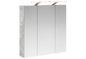 Badkamer Spiegelkast Beton Grijs 70x14.5x70 cm - 59% Korting