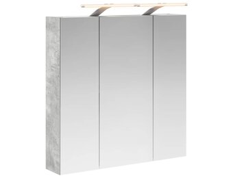 Badkamer spiegelkast Beton Grijs 70 x 14,5 x 70 cm met 54% korting