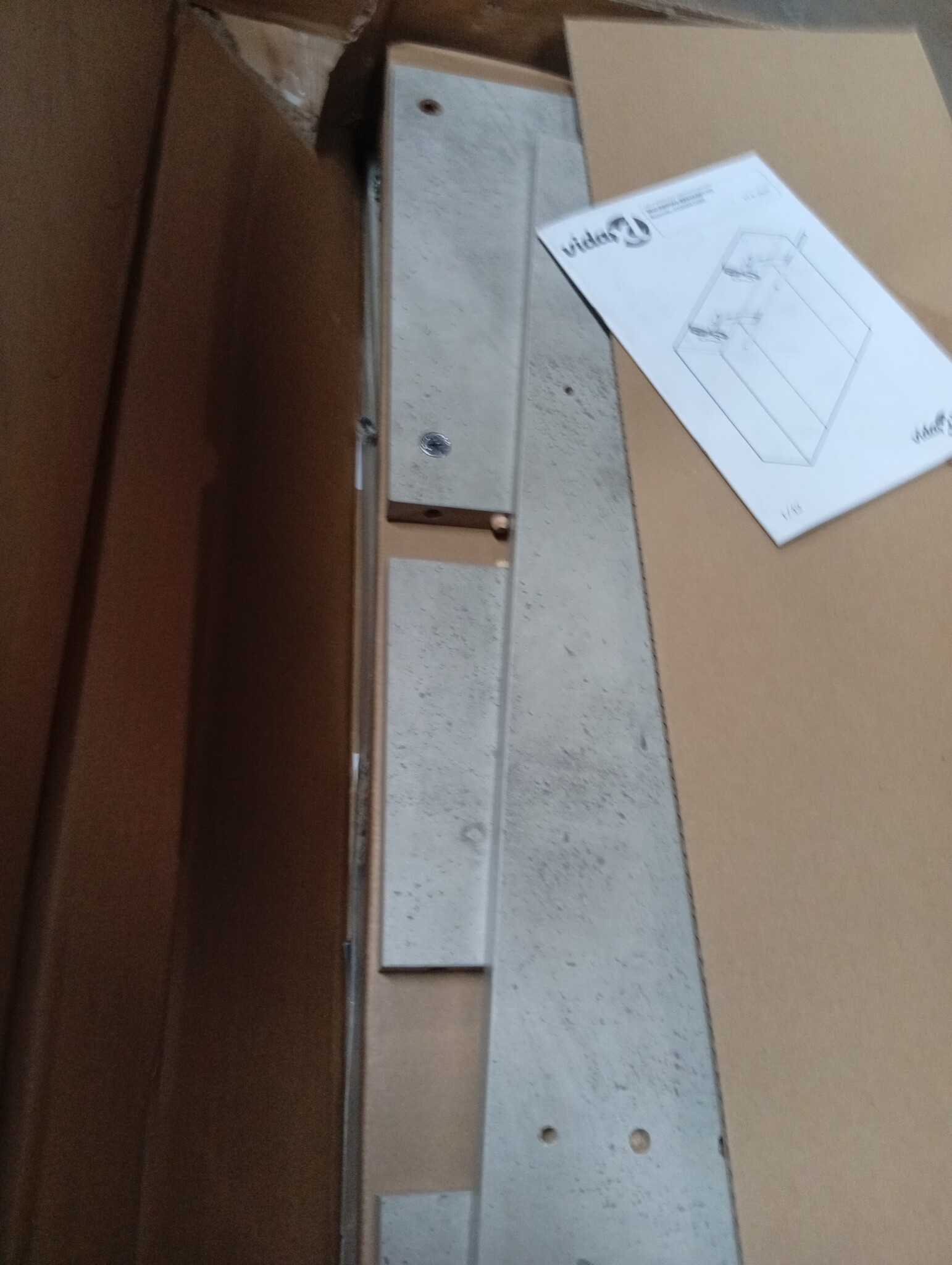 Badkamer spiegelkast Beton Grijs 70 x 14,5 x 70 cm met 54% korting