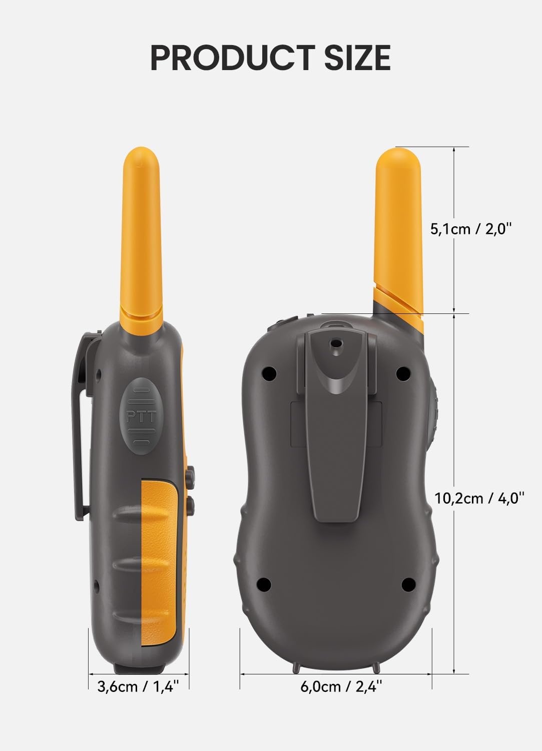 Oplaadbare Walkietalkies Kinderen (Set van 3) - 32% Korting!