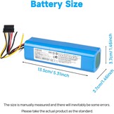 Accu 6800mAh 14.8V voor Cecotec Conga Robotstofzuiger 5090-7090 (33% korting)