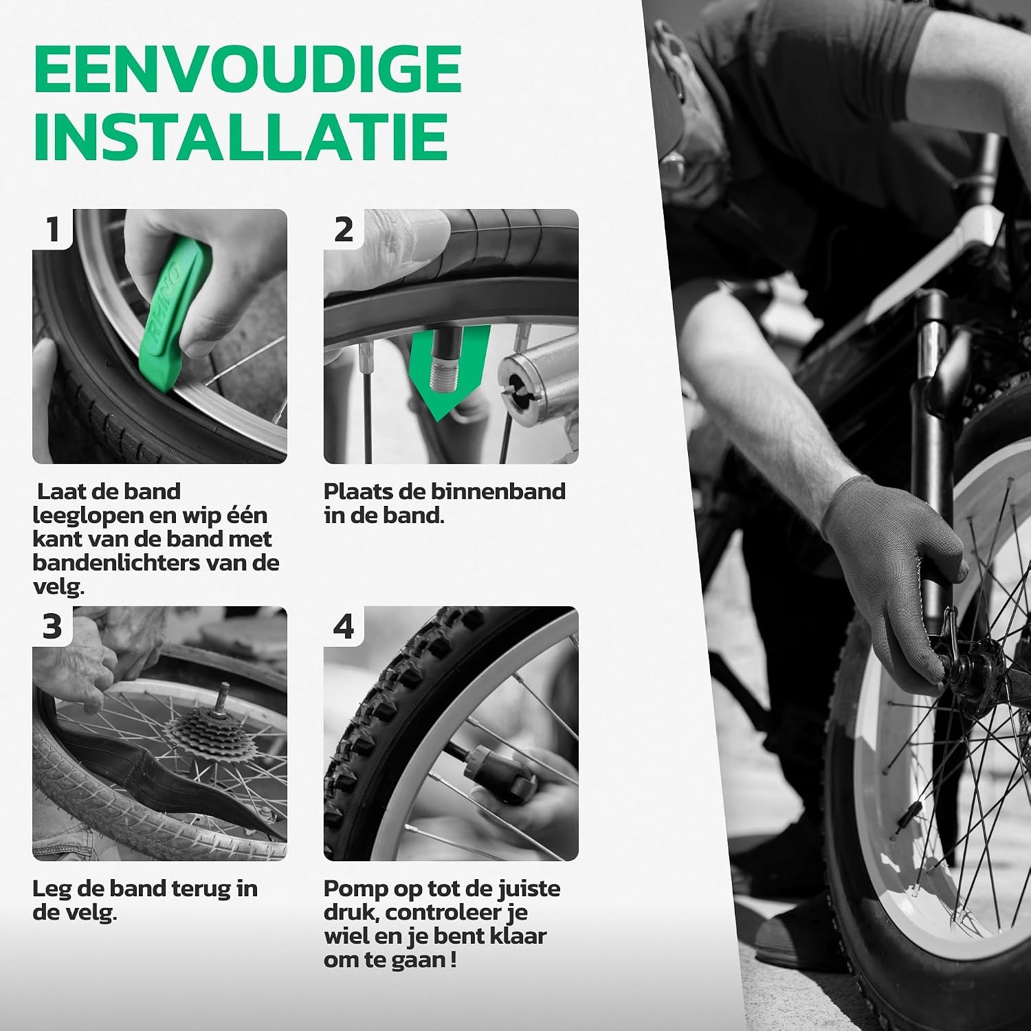 Binnenbanden 20x4 inch voor Fat Bike & E-bike - Set van 2 (31% korting)