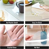 Transparante PVC Tafelfolie 2mm - Bescherm uw tafel - 34% korting