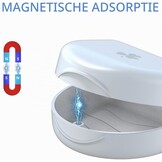Vergrendelbare Beugeldoos voor Gebitsbeschermer - Wit - 39% Korting