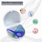 Vergrendelbare Beugeldoos voor Gebitsbeschermer - Wit - 39% Korting