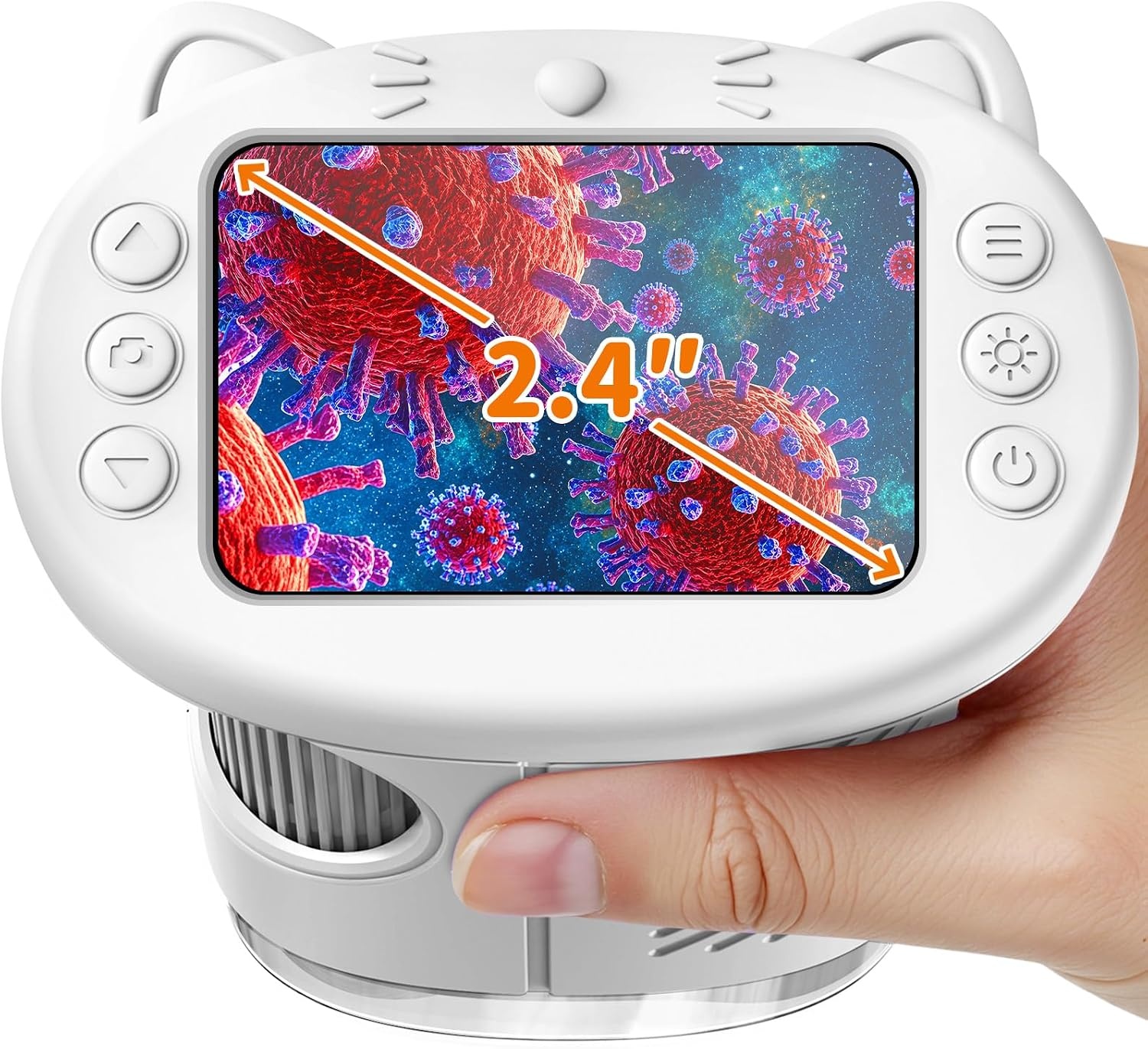 Digitale Kinder Microscoop | 1000x Vergroting | 2,4" IPS | 32% Korting