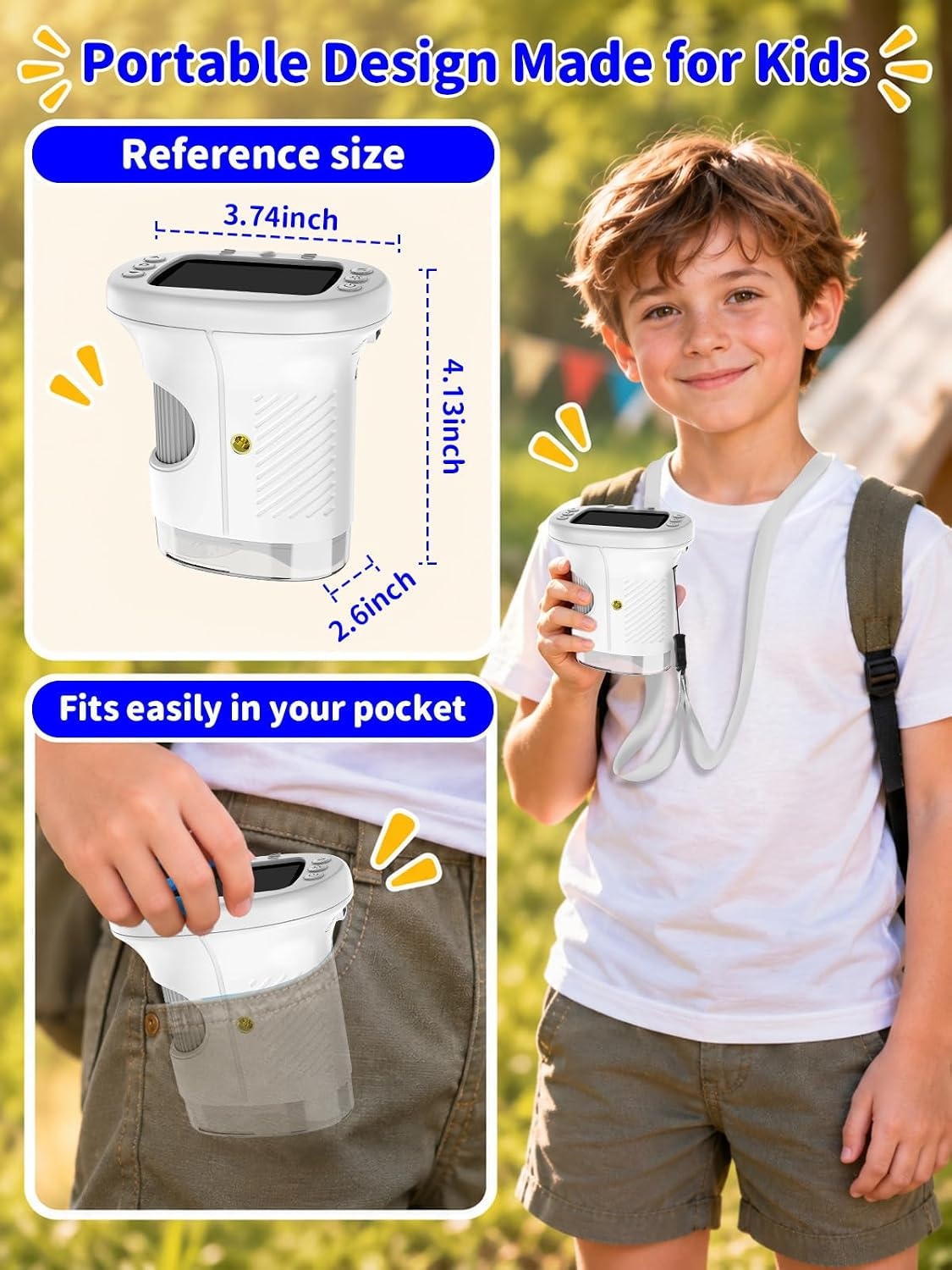 Digitale Kinder Microscoop | 1000x Vergroting | 2,4" IPS | 32% Korting