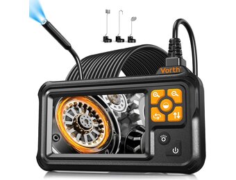 Industriële Endoscoopcamera 1080p HD met 4,3" IPS Scherm & 10m Kabel | 31% Korting