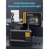 Industriële Endoscoopcamera 1080p HD met 4,3" IPS Scherm & 10m Kabel | 31% Korting