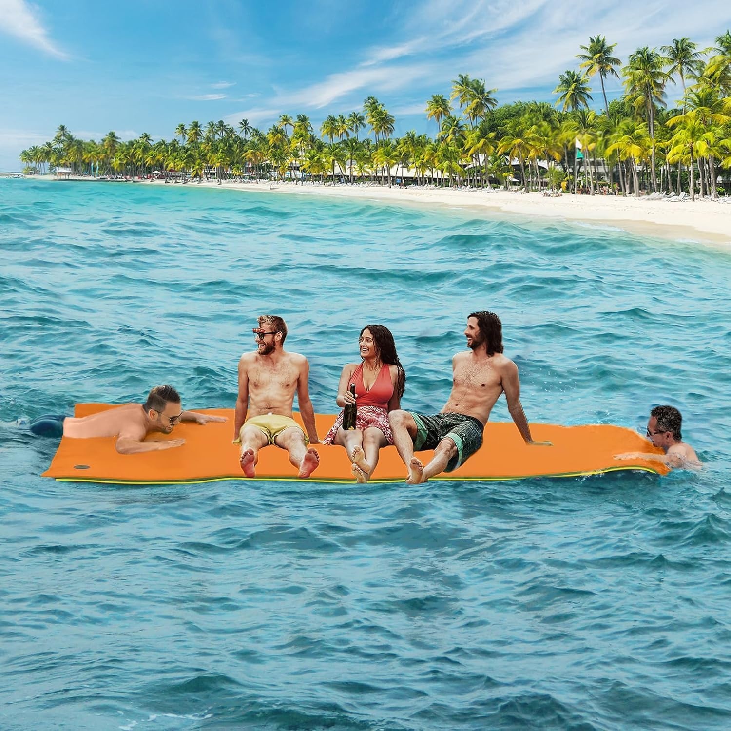 Drijvende Watermat 365x150 cm - Tot 5 Volwassenen - 34% Korting
