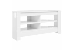Hoek TV-Kast Hoogglans Wit 102 cm - 41% Korting!
