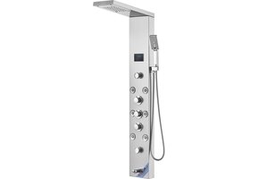 Douchepaneel met 6 standen, LED & Massage - 52% Korting!