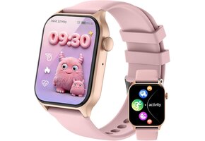 Smartwatch Kinderen Roze - 32% Korting - Hartslag & Fitness Tracker