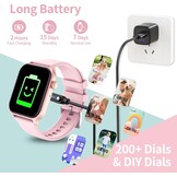 Smartwatch Kinderen Roze - 32% Korting - Hartslag & Fitness Tracker